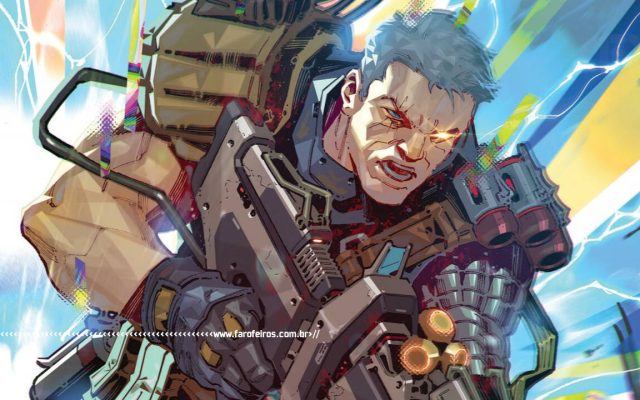 O futuro do Universo Marvel é revelado - Cable correndo - blog Farofeiros