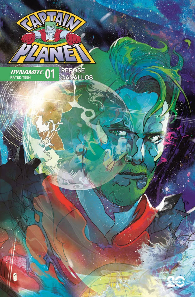 Capitão Planeta está de volta - Captain Planet #1 capa 3 - blog FAROFEIROS