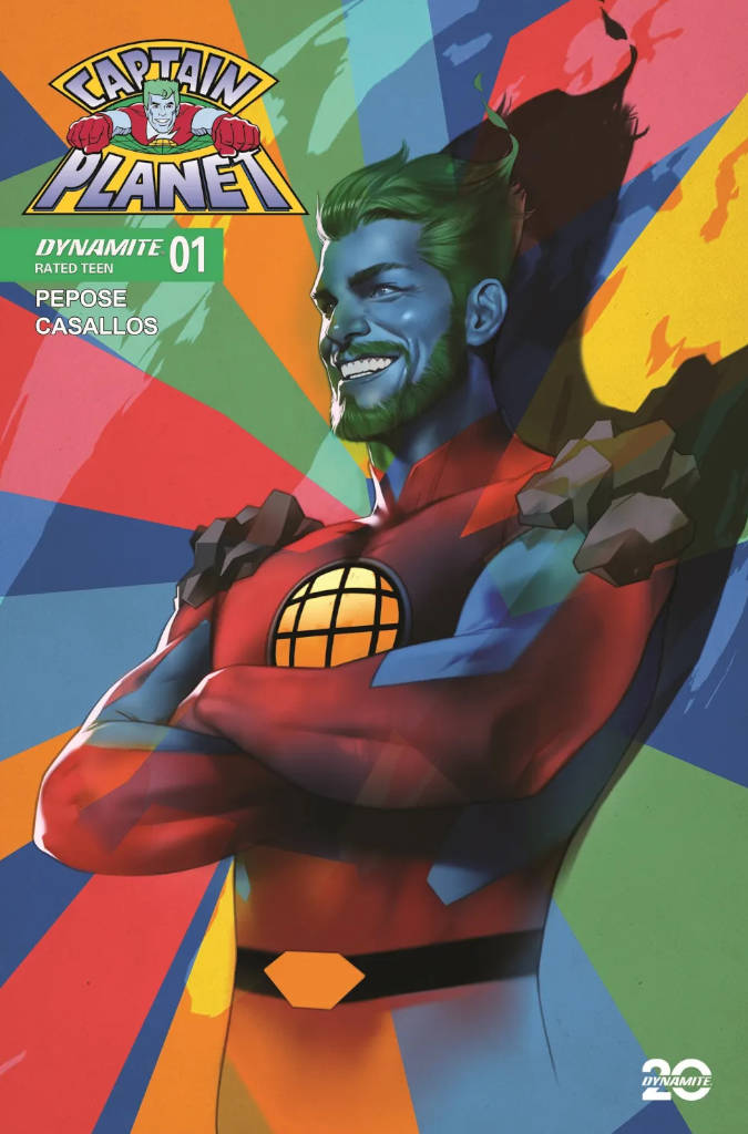 Capitão Planeta está de volta - Captain Planet #1 capa 4 - blog FAROFEIROS