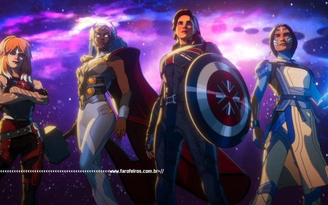 Birdie, Tempestade, Capitã Carter e Kahhori - Terceira temporada de What if - blog FAROFEIROS
