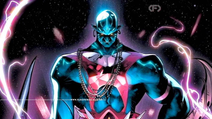 Superman vs Forjador de Mundos - Justice League #25 - World Forger - Superman socando a realidade - blog FAROFEIROS