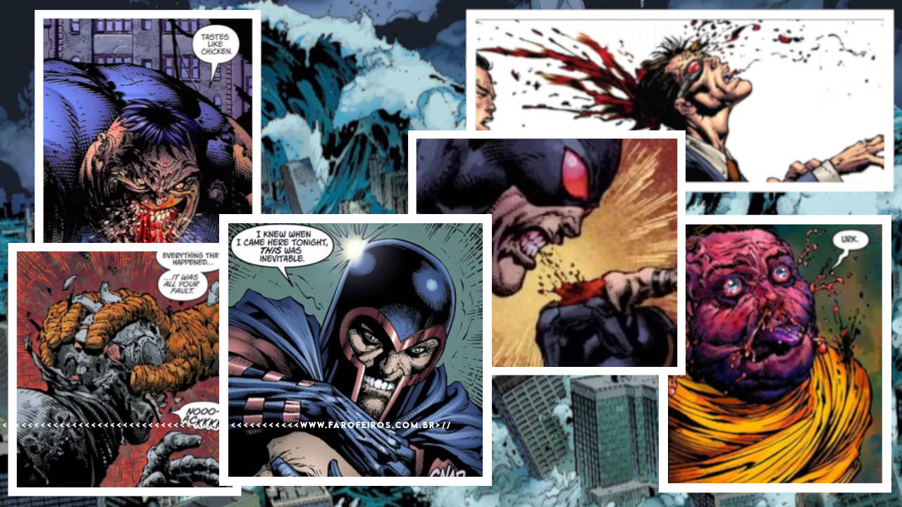 Como o Ultimate Marvel salvou a Marvel Comics - Muitas mortes absurdas em Ultimatum - blog FAROFEIROS