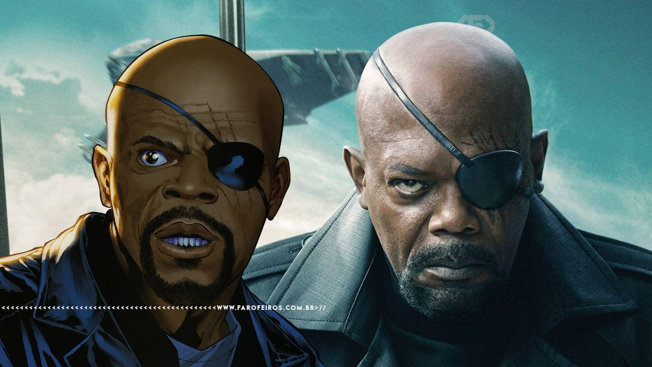Como o Ultimate Marvel salvou a Marvel Comics - Samuel L Jackson como Nick Fury - blog FAROFEIROS