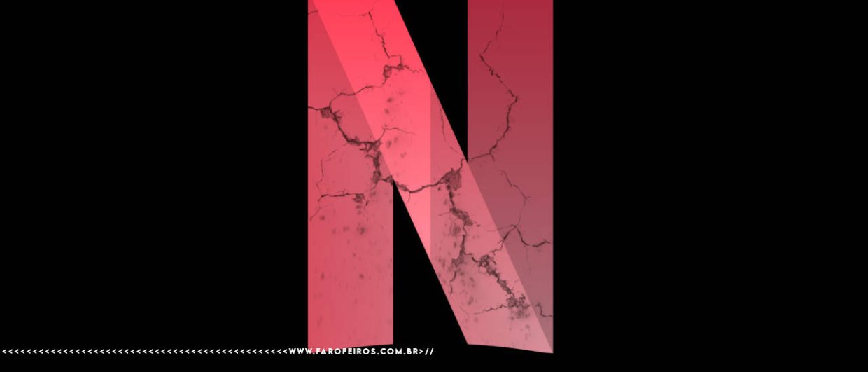 Logo da Netflix quebrando - FAROFEIROS.COM.BR