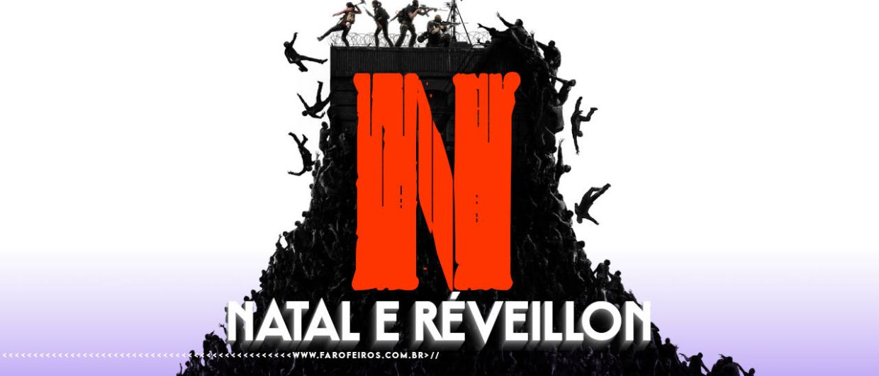 Logo de World War Z mas com uma montagem de N em vermelho de NATAL E RÉVEILLON - Queria estar dormindo - blog FAROFEIROS