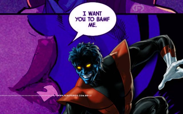 Noturno bamfa diversas vezes em uma noite - Uncanny X-Men #22 - 0 - FAROFEIROS.COM.BR