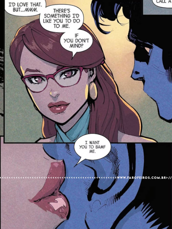 Noturno bamfa diversas vezes em uma noite - Uncanny X-Men #22