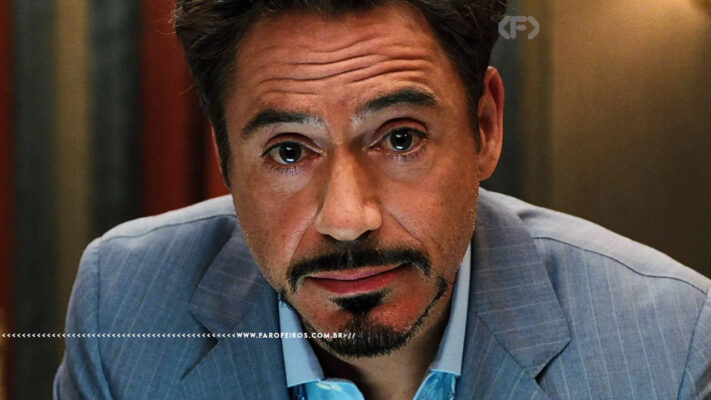 A Marcha dos Bilionários - Tony Stark Sorrindo - FAROFEIROS.COM.BR