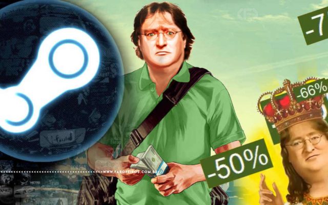 Gabe Newell - Steam - FAROFEIROS.COM.BR
