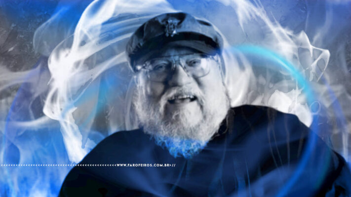 George R R Martin no frio - FAROFEIROS.COM.BR