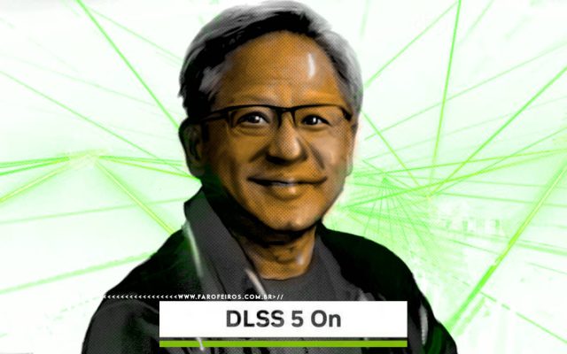 Mais alucinado que o chatgpt - Jensen Huang - Imagem só imita efeitos de IA mas não foi feito por uma máquina feia e boba - FAROFEIROS.COM.BR