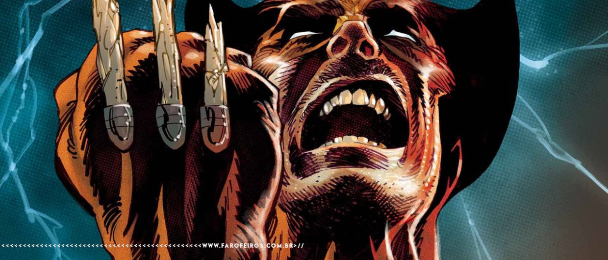 Vão quebrar as guarras do Wolverine de novo - MARVEL COMICS - FAROFEIROS.COM.BR